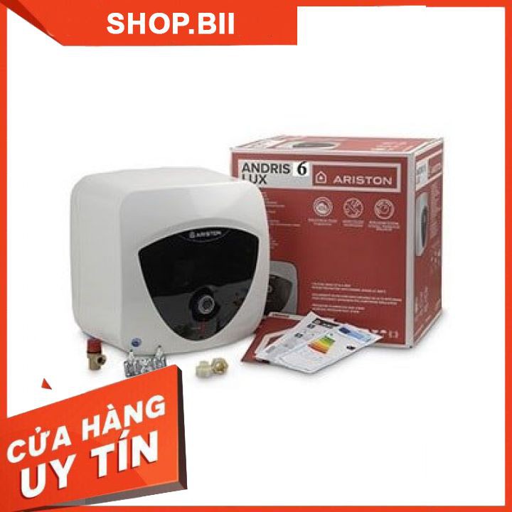 Bình nước nóng Ariston Andris LUX 6L Thanh Đốt Siêu Bền Chuyên Dùng Lắp Đặt Trong Tủ Bếp.