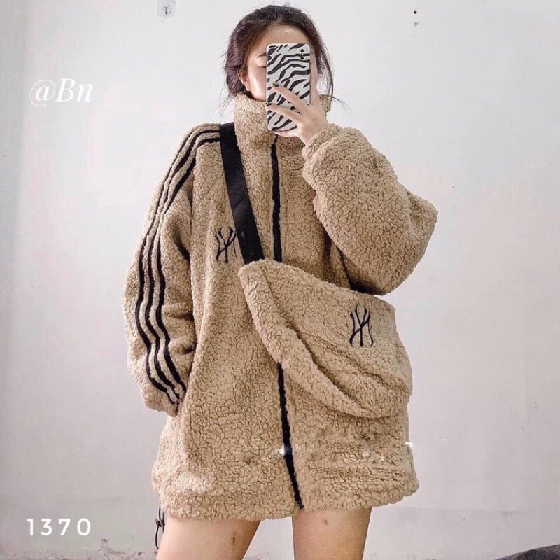 [GIÁ HỦY DIỆT] Áo Lông Sweater Cổ Đứng Kèm Túi Chất Nỉ Đẹp Bo Cổ Form Rộng Unisex Nam Nữ