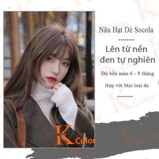 Thuốc nhuộm tóc màu Nâu Hạt Dẻ thuocnhuomtockore.color
