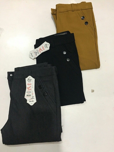 Quần tây công sở chất cotton co giãn | BigBuy360 - bigbuy360.vn