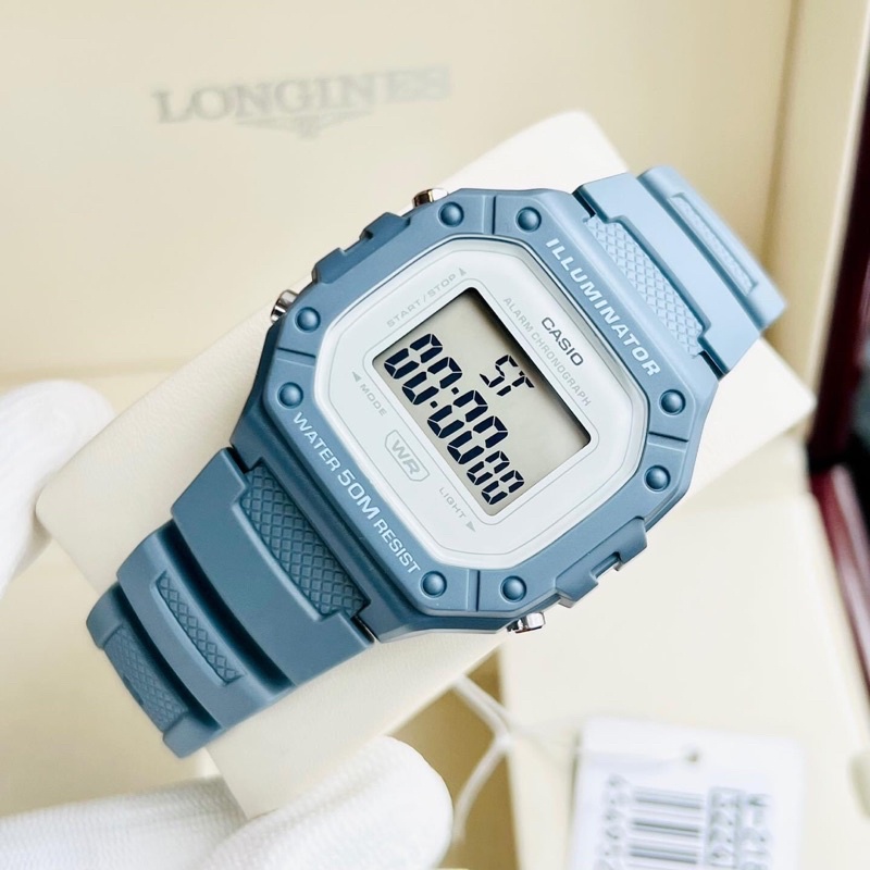 ĐỒNG HỒ CASIO CHO NAM & NỮ W-218H CHINH HÃNG