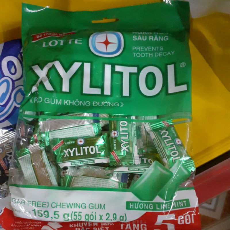 kẹo gum xylitol 159.5g lotte Nhật Bản