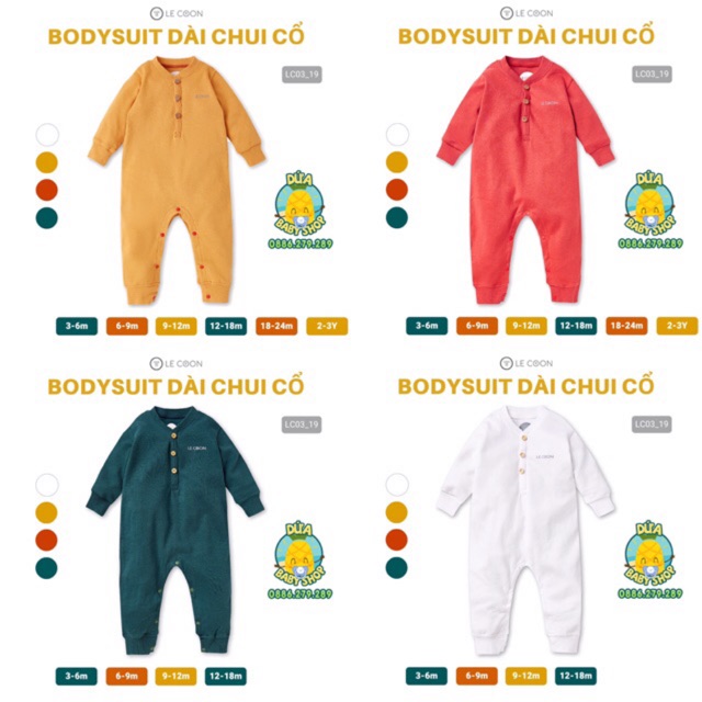Bodysuit Dài Chui Cổ