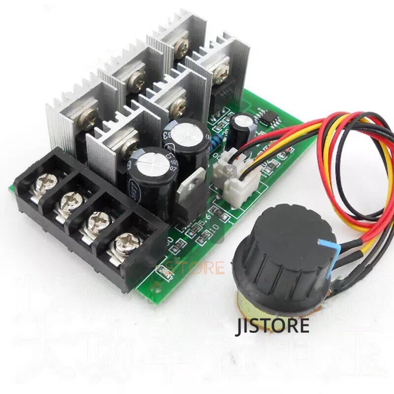 Mạch Điều Khiển Tốc Độ Động Cơ PWM 9-55VDC 9V 12V 24V 36V 48V 55V, 2000W 40A, 25KHz cho mô tơ 795/785/775