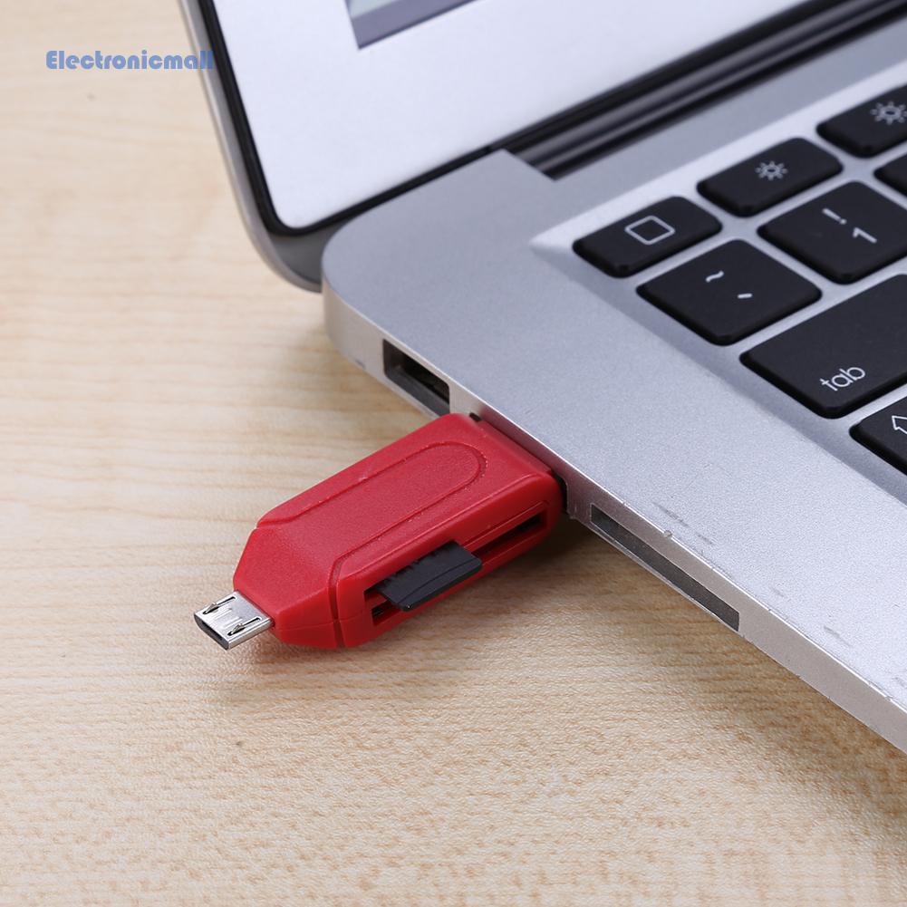 Đầu Đọc Thẻ Nhớ Đa Năng 2 Trong 1 Usb 2.0 OTG TF/SD | BigBuy360 - bigbuy360.vn