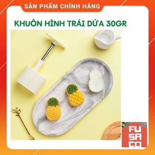 [Hàng mới về]  Khuôn lò xo BÁNH DỨA - HÌNH QUẢ DỨA / THƠM (tùy chọn 30g/50g)