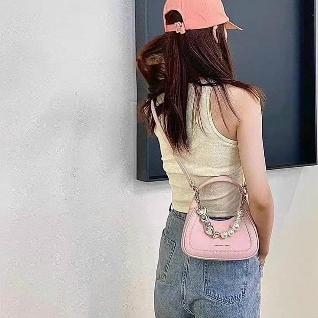 Túi xách nữ C.N.K dáng thuyền công chúa