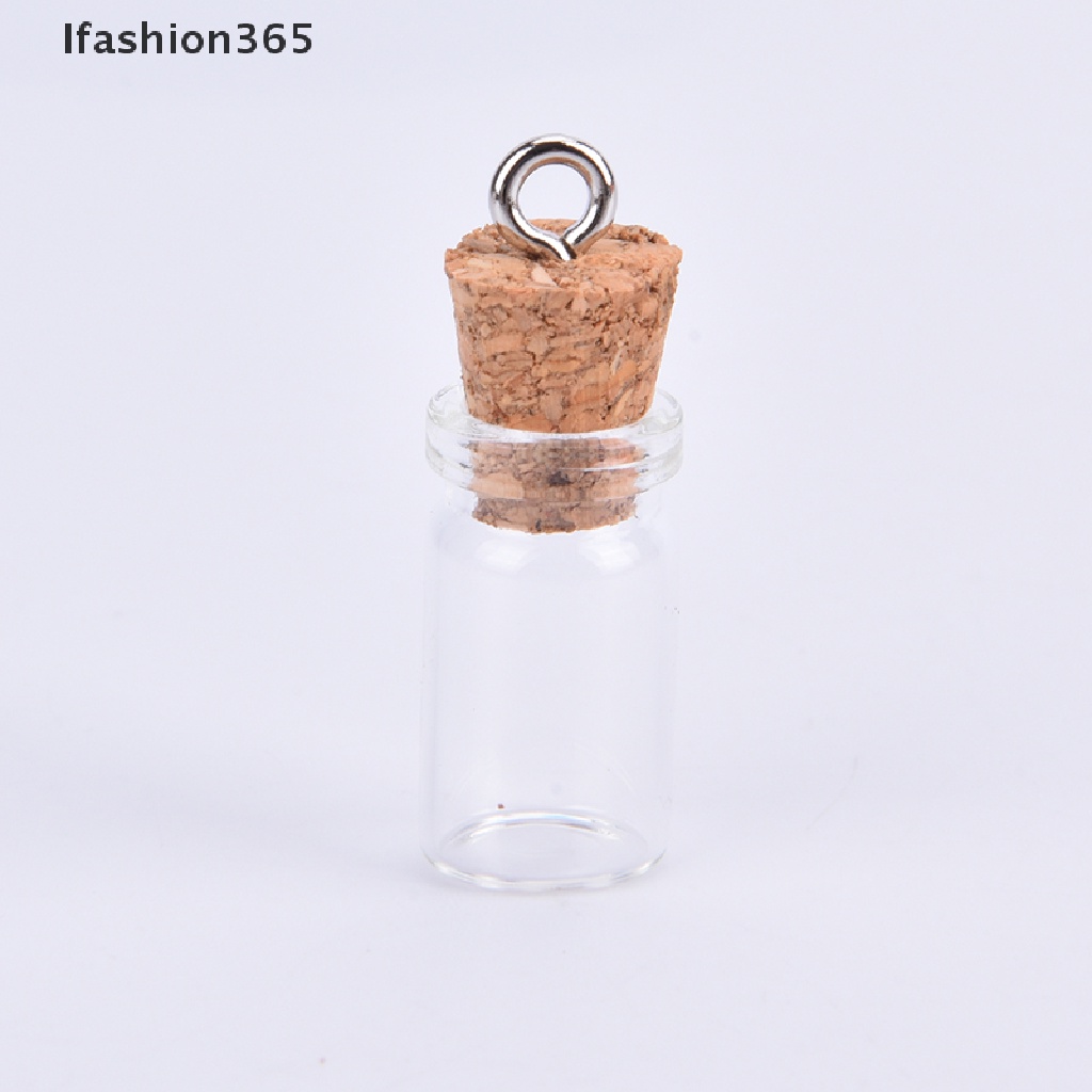 10 Lọ thủy tinh nút bần mini 0.5ml chuyên dụng 365