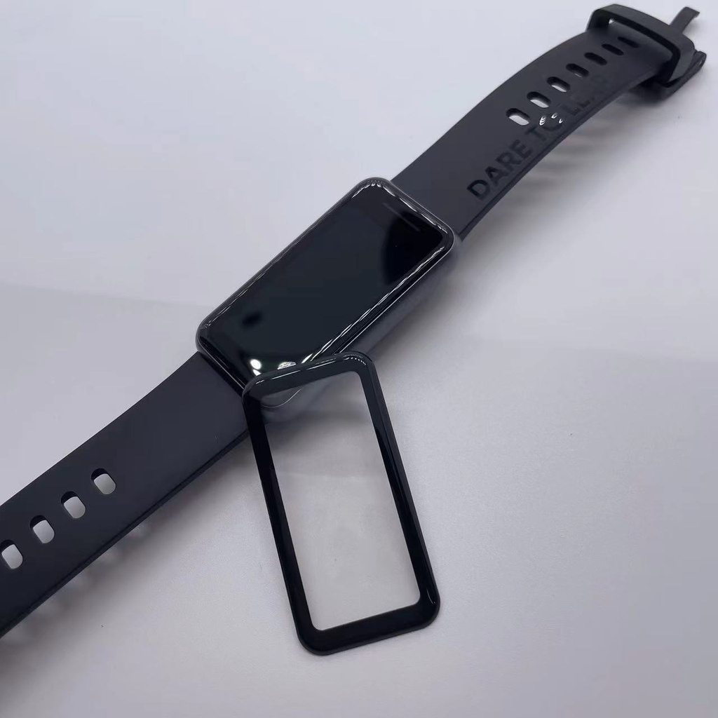 Miếng dán bảo vệ màn hình đồng hồ thông minh Realme Band 2 Band2 3D bằng TPU mềm chống trầy xước