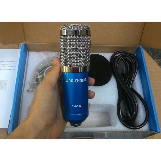 Mic thu âm live stream BM900  hàng nhập khẩu giá tốt