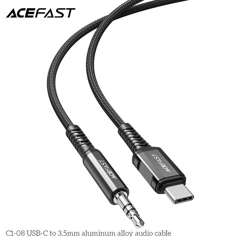 Cáp chuyển âm thanh ACEFAST USB-C to 3.5mm  - C1-08