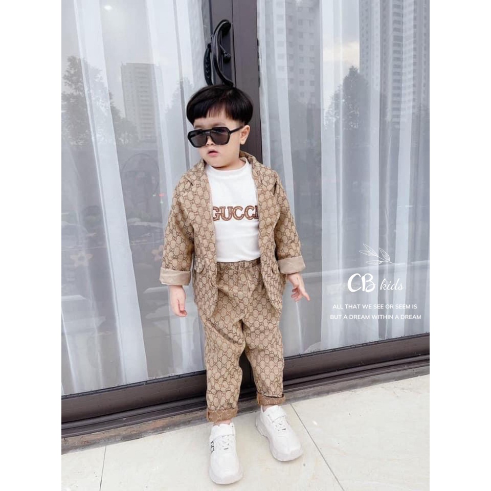Bộ vest GCC 3ct bé trai