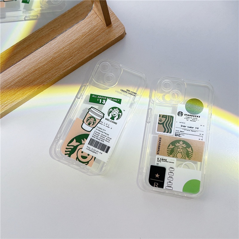 STARBUCKS Ốp Điện Thoại Cho OPPO A55 A54 A5S A7 A12 A74 A95 A36 A96 A16 A16K A15 A94 A93 4G A54 A53 A31 A9 A5 A33 2020 Reno 4F 5F Realme C20 C15 C11 2021 C21Y C25Y