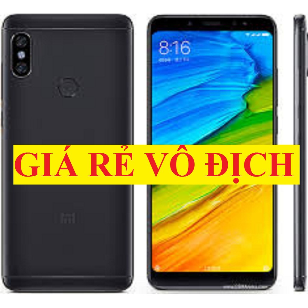 [Mã 159ELSALE hoàn 7% đơn 300K] điện thoại Xiaomi Redmi Note 5 Pro 2sim ram 4G/64G mới Chính Hãng- Có Tiếng Việt