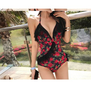 Đồ bơi bikini 1 mảnh hoa Hàn Quốc