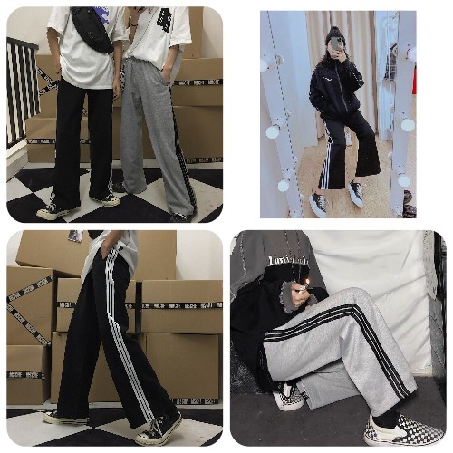 Quần Cullotes 3 sọc Ống Rộng