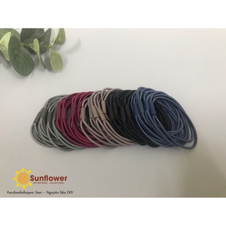 Set 5 chun ba sợi trơn