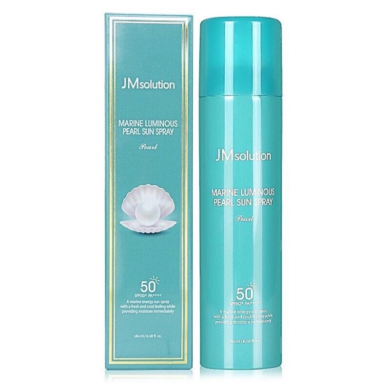 Hàn-Xịt chống nắng Body JM Solution Marine Luminous Pearl Sun Spray SPF50+PA++++180ml