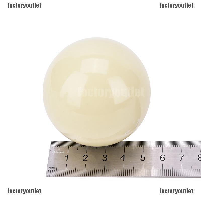 Quả bóng bi-a màu trắng kích thước 57.2mm