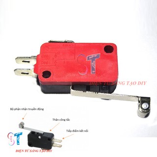 Công Tắc Hành Trình T125 5A 250V Có Bánh Xe