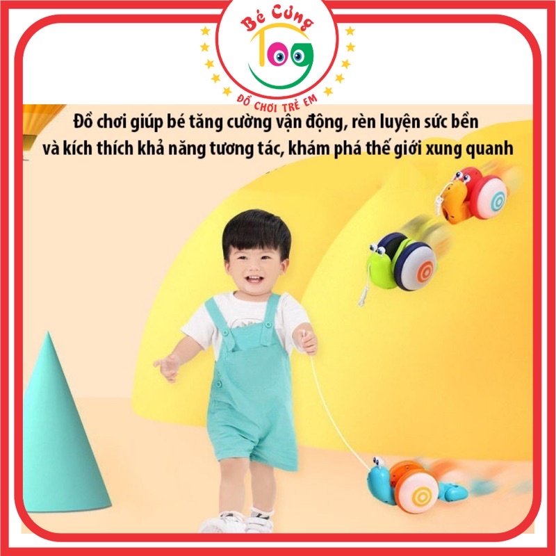 Đồ Chơi Ốc Sên Tinh Nghịch Bò Phát Sáng, Phát Nhạc Vui Nhộn Dành Cho Bé