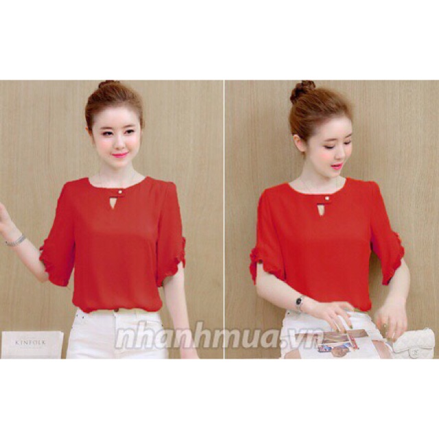 Sơ mi dáng công sở đây ah. Giá ưu đãi vô cùng- không lo về giá 😻😻😻 số lượng có hạn kh nhé( trong Shop bán 150k )