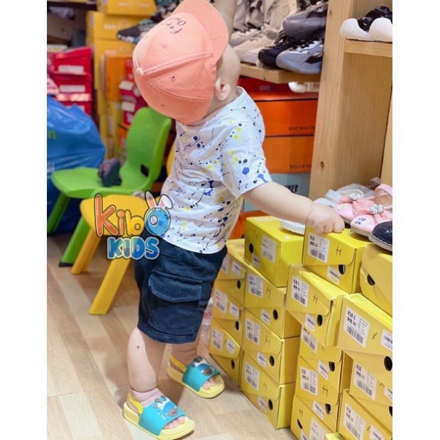 [KHO SỈ RẺ] Dép lê có quai siêu nhẹ, siêu êm chống trơn nhầy cho bé 1-3 tuổi