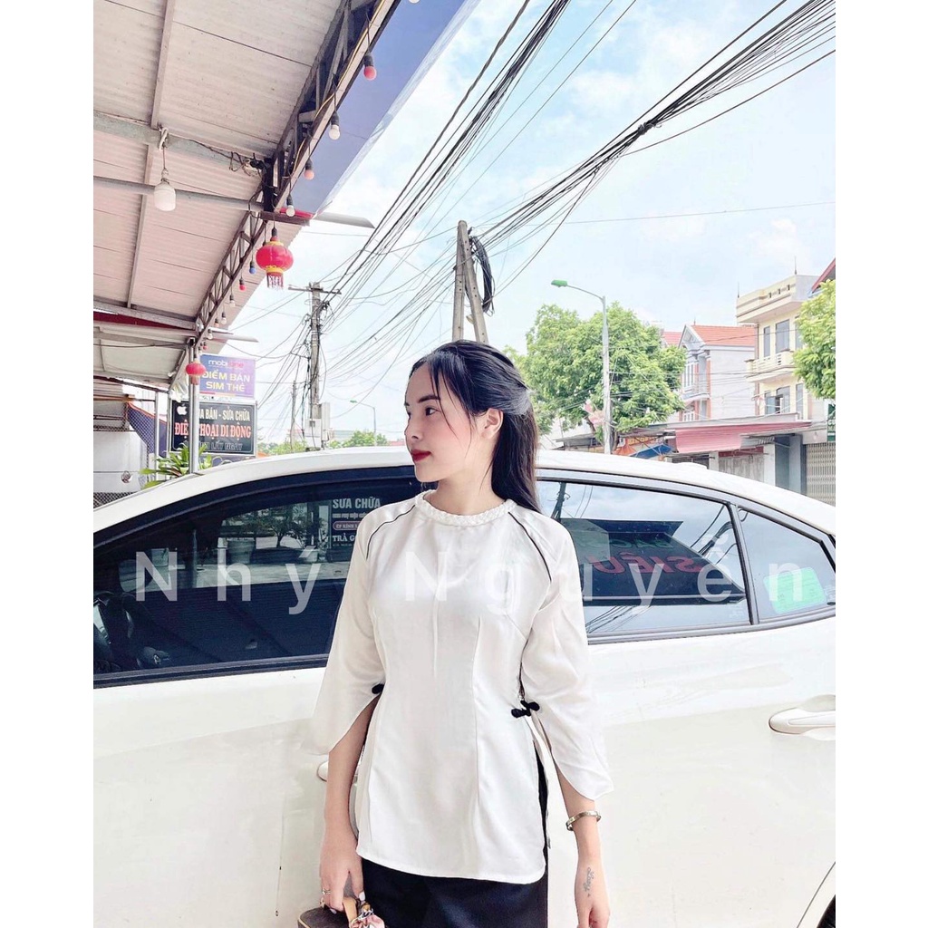 Đồ Lam Đi Chùa Vải Lụa Cao Cấp