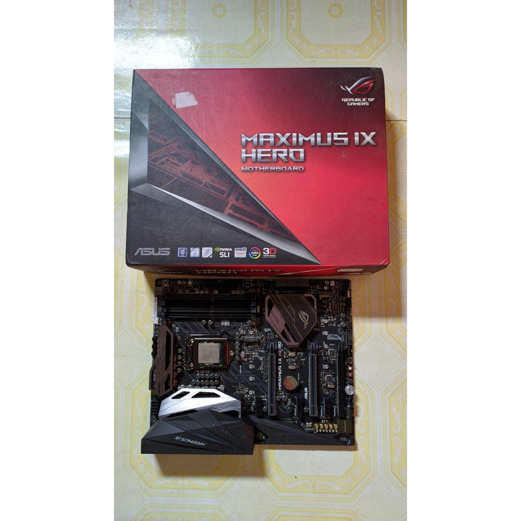 Combo Core i7-7700 + Mainboard Asus Maximus IX Hero