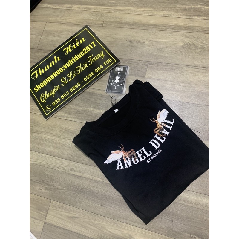 ❤Áo thun nam nữ ANGEL DEVIL siêu hot( Hàng loại 1 video ảnh thật) | BigBuy360 - bigbuy360.vn