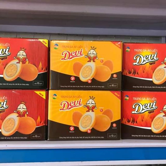 Trứng gà ăn liền devi