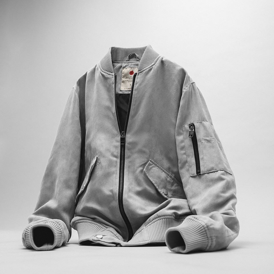 Áo Khoác Nam NUMBI Da Lộn, Chất Vải Da Lộn Dày Dặn, AK002779, SOMEHOW