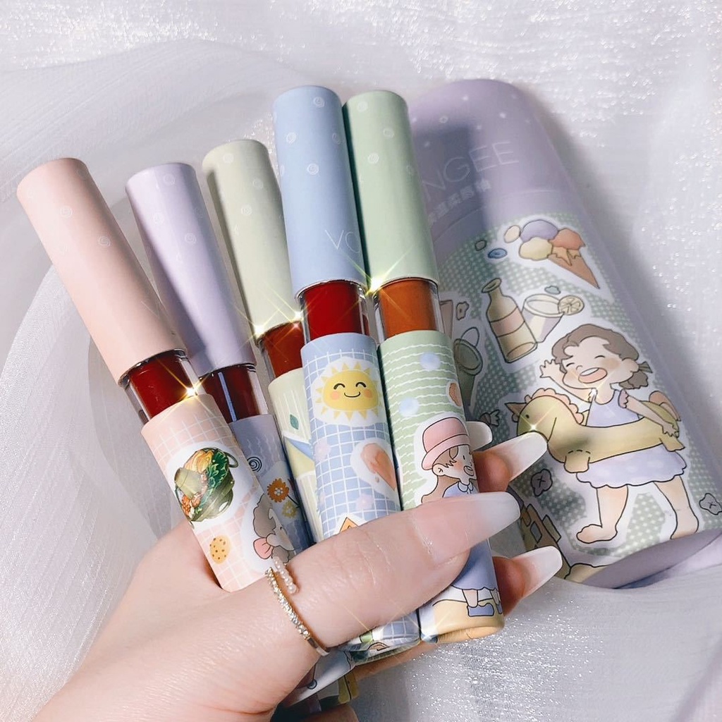 SET 5 CÂY SON VONGEE CÔ GÁI CUTE