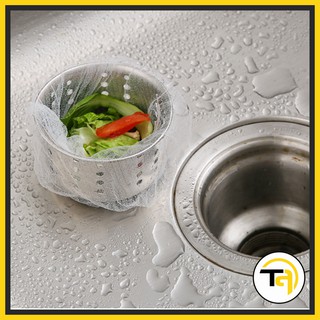 100 Túi Lọc Rác Bồn Rửa Chén Bát - Siêu Rẻ - Hàng loại 1
