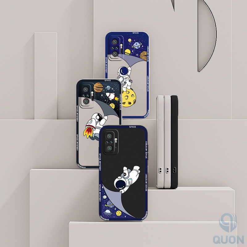 Ốp Điện Thoại TPU Mềm Hình Nasa Cho Redmi Note 11 11s 10s 9s 7s 7 7i 8 9 10 pro
