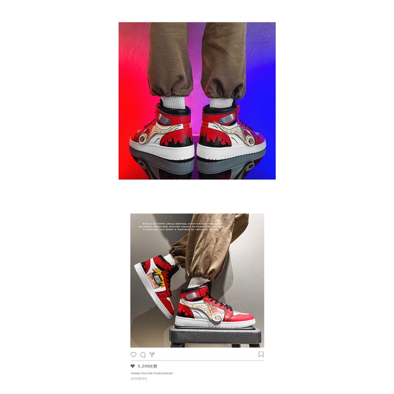 Giày Thể Thao Thoáng Khí In Họa Tiết Hoạt Hình Naruto Uzumaki Naruto Madara Uchiha Sasuke Thời Trang Mùa Hè Cho Bé Trai