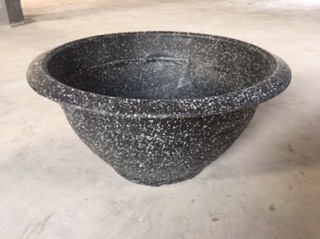 Combo 10 chậu tròn đỏ T 48