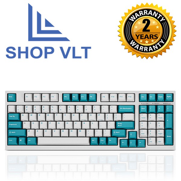 Bàn phím Leopold FC980M PD OE White Mint - Hàng Chính Hãng