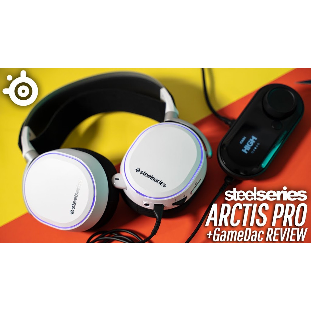 [ GIÁ SỐC ] - [ HOT ] - [ RẺ VÔ ĐỊCH ] -Tai nghe Steelseries ARCTIS PRO + GAMEDAC  - Chính Hãng Việt Nam - Mới 100%