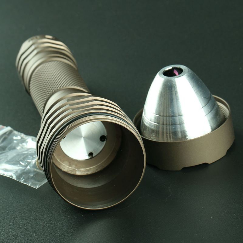 Bộ vỏ đèn pin Convoy C8+  dùng mod chế đèn DIY