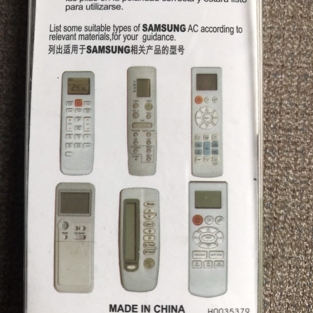 Điều khiển điều hòa máy lạnh samsung đa năng K-SA1089 dùng chung nhiều mã điều hòa khác nhau