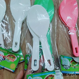 Muôi / Môi xới cơm nơ nhiều màu