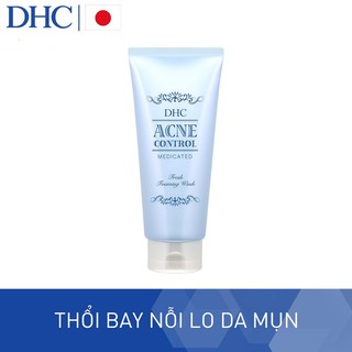 Sữa Rửa Mặt Ngừa Mụn DHC Acne Control Fresh Foaming Wash