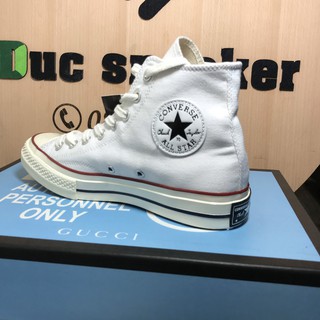 ⚡GIÁ TẬN GỐC⚡Giày CONVE TRẮNG CỔ CAO mẫu luôn đẹp cho nam nữ đi đều hợp