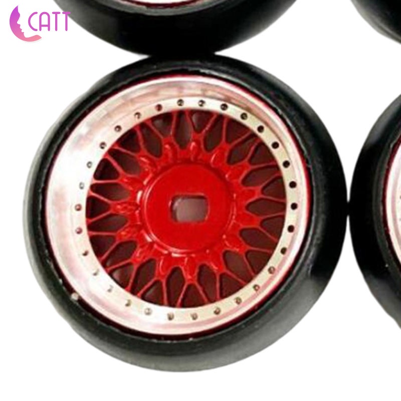 Set 4 Bánh Xe Hơi Điều Khiển Từ Xa Bằng Hợp Kim Eva Dành Cho Xe Hơi Wltoys K969 K989 P929 1 / 28