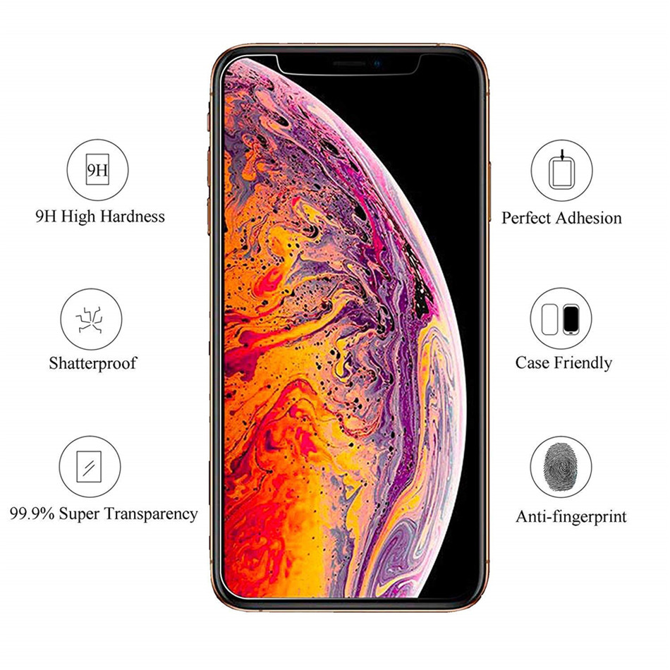 Kính Cường Lực Bảo Vệ Màn Hình Dành Cho for  Iphone 6 6s 7 8 Plus X Xs Xr Xs Max 11 12 Pro Max