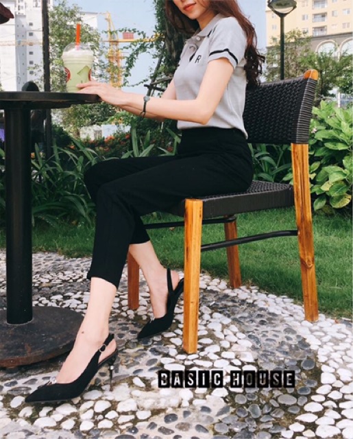 [Sale  FRS ] Quần baggy nữ lưng chun mã 111