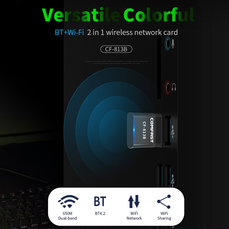 Usb Thu Sóng Wifi Comfast 813b 650m