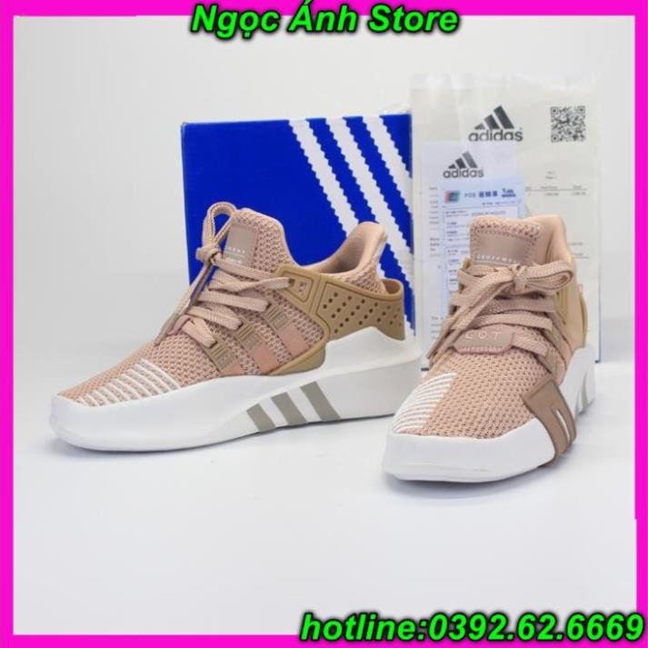 Giày thể thao sneaker Adidas EQT Bask ADV hồng camdành riêng cho nữ đi đẹp EQT ND