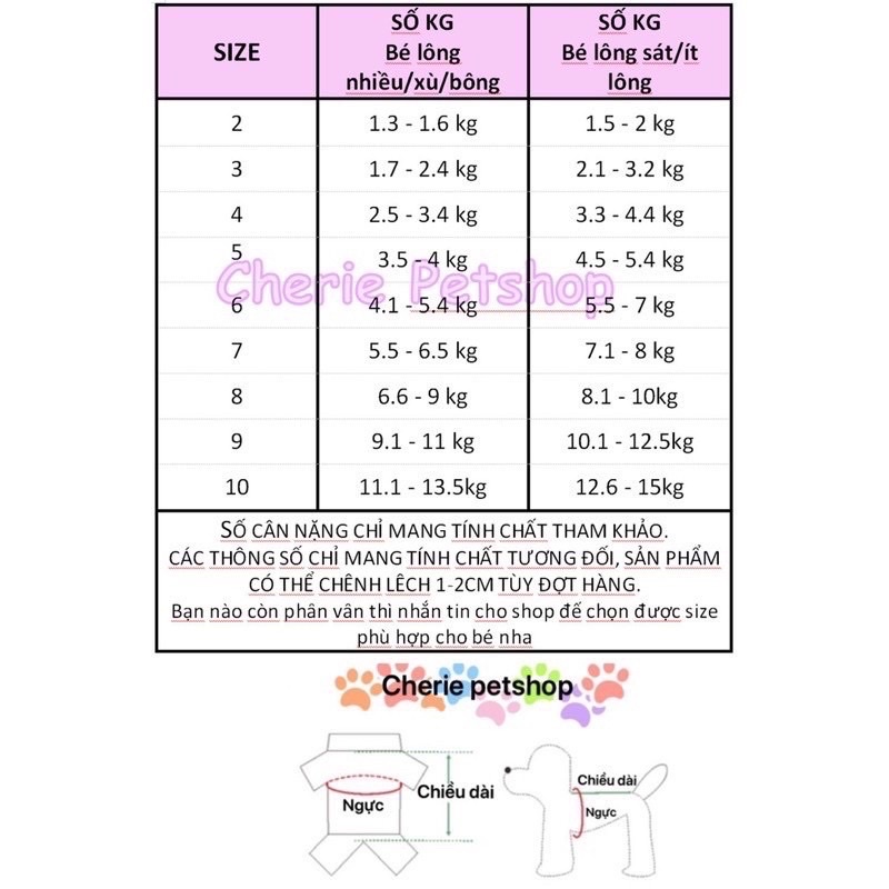 Áo sơ mi có tay sọc kẻ cho chó mèo